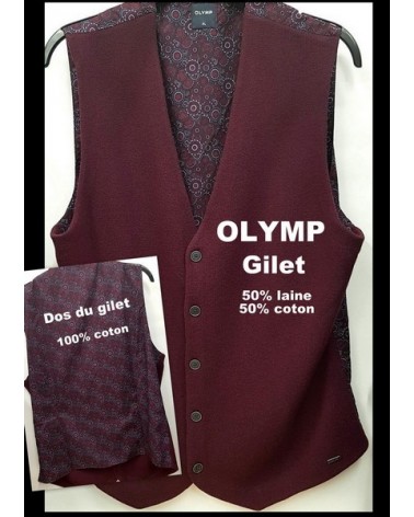 Gilet Olymp Coton-laine