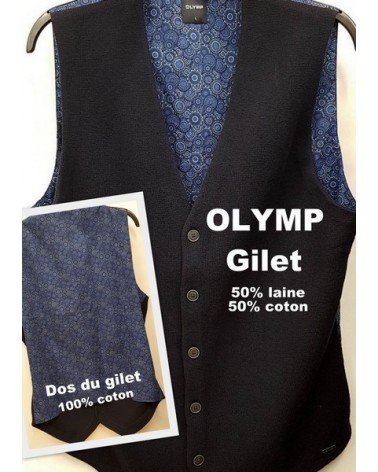 Gilet Olymp Coton-laine