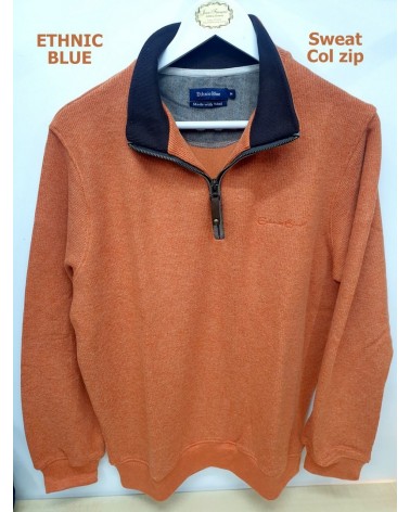PULL COL ZIP CAMIONNEUR...