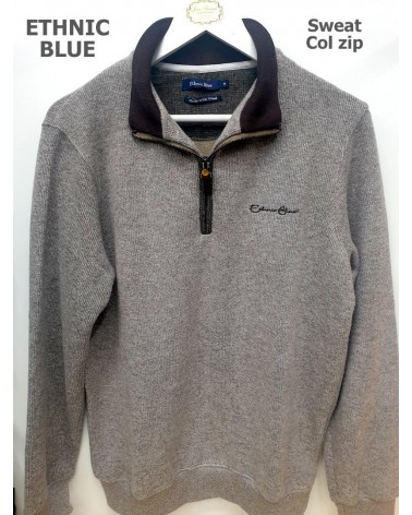 PULL COL ZIP CAMIONNEUR...