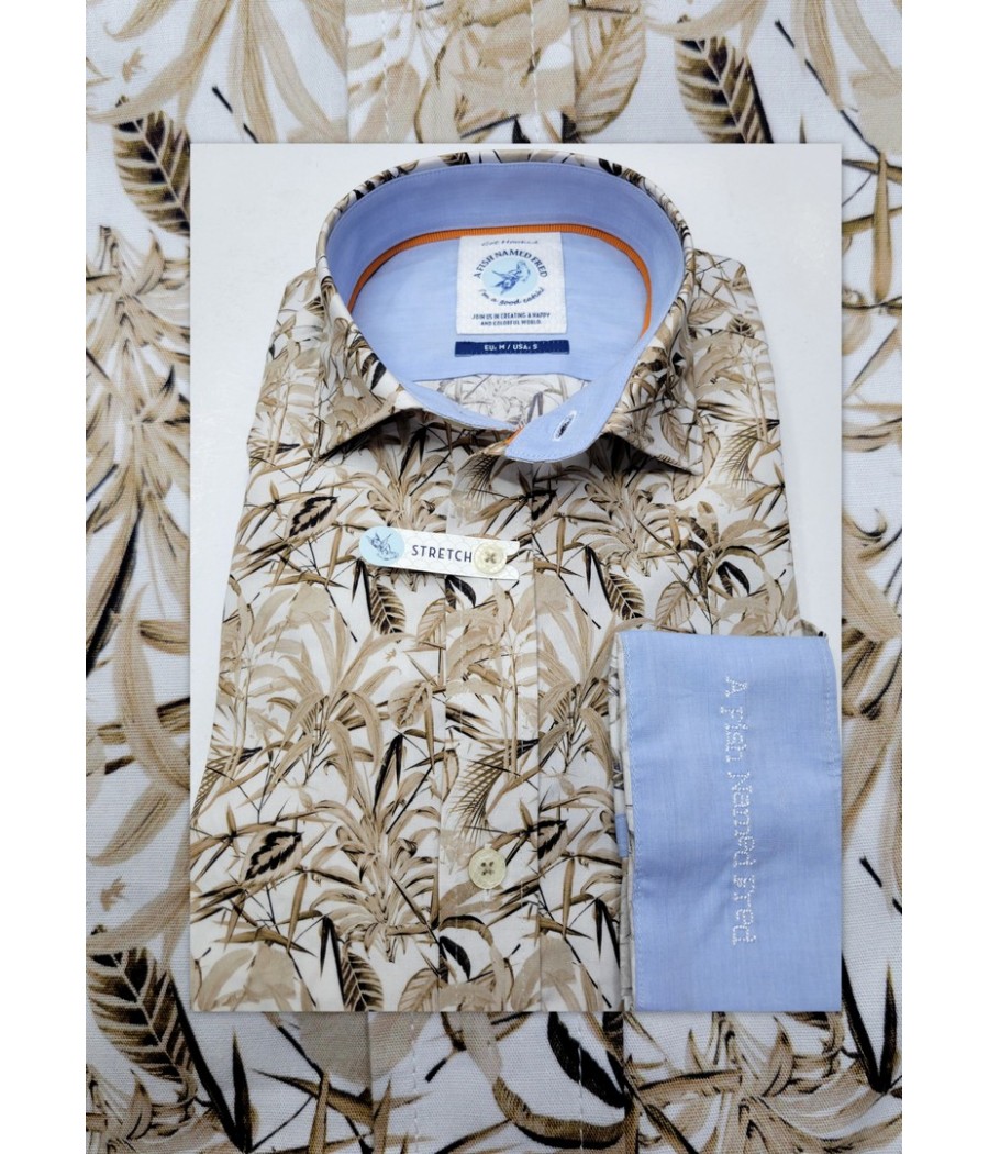 CHEMISE IMPRIME EXCLUSIF "ROSEAUX" - A FISH NAMED FRED